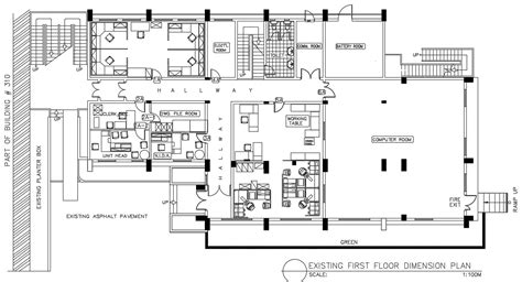 Download Office Cad Plan Cad File Cadbull