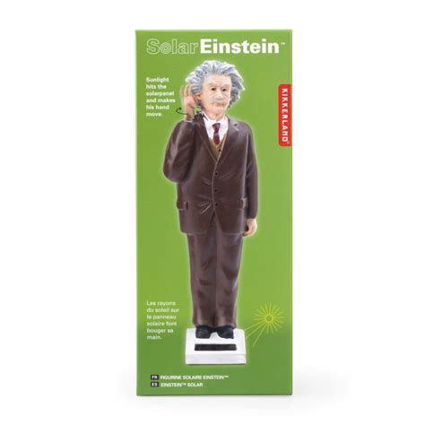 Figurine Solaire Einstein Lunivers De Léo