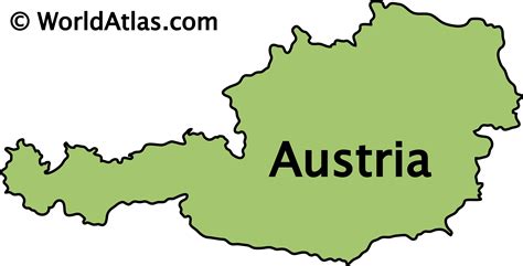 Austria Location On World Map United States Map