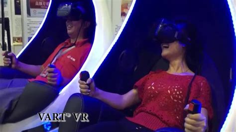 Virtual Reality Video Game3 Seats 360 Degree Egg 9d Vrcinema