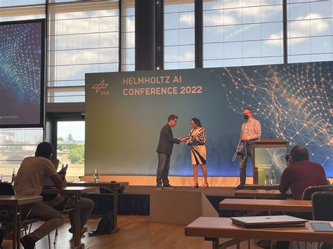 Best Poster Award At The Helmholtz Ai Conference 2022 Chair Of Data