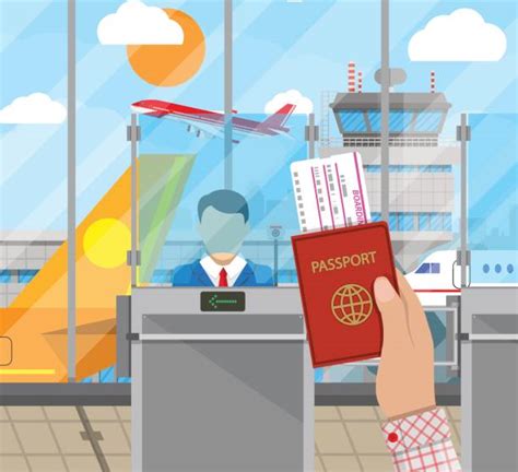 Immigration Officer Illustrations Royalty Free Vector Graphics And Clip