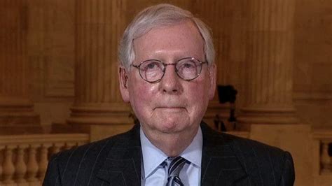 Leader Mitch Mcconnell R Ky ‘stunning To Watch Joe Manchins