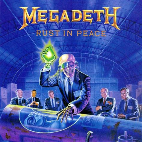 Megadeth Rust In Peace Megadeth Album Covers Metal Albums
