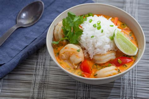 Recipe Thai Shrimp Soup With Coconut Lemongrass And Red