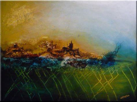 Original Abstract Landscape Paintingacrylic On Canvas Sold By Nataera From Sold