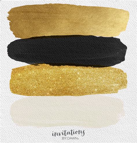 The Perfect Palette Gold Black And Cream