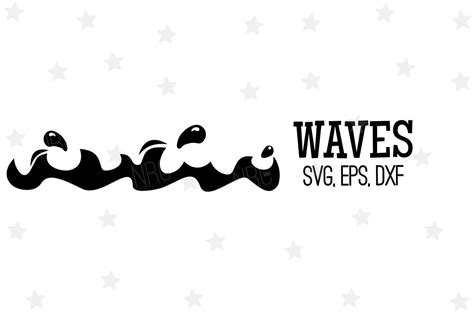 Waves Svg File Svgs Design Bundles