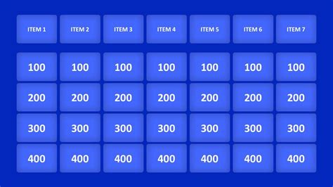 Powerpoint game templates are a great way to introduce a new unit or review for a test with your students. The interesting Jeopardy Game Powerpoint Templates ...