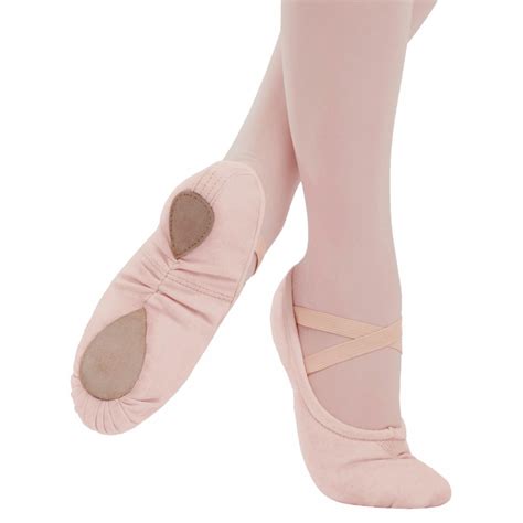capezio pro canvas ballet shoe ballet pink free uk delivery