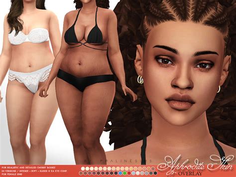 The Sims Resource Aphrodite Skin Overlay Female