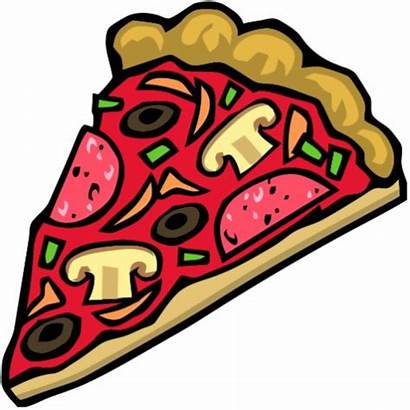 Pizza Cut Topping Outs Clipart Slice Pepperoni