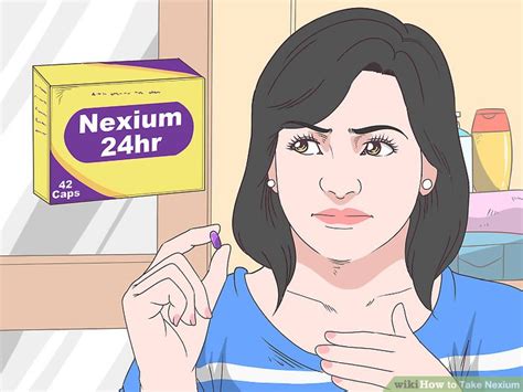 Simple Ways To Take Nexium With Pictures Wikihow Health