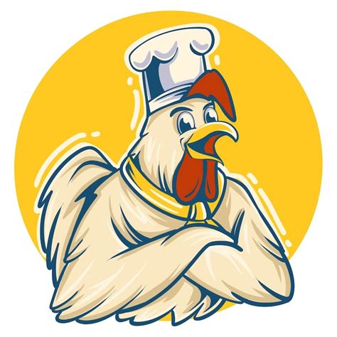 Premium Vector Chicken Logo Mascot