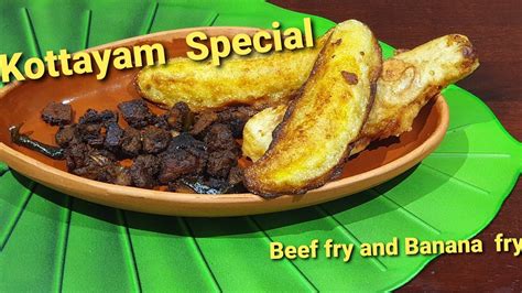 Add the beef and give a quick toss. Kottayam special Beef ularthu and banana fry,beef fry ...
