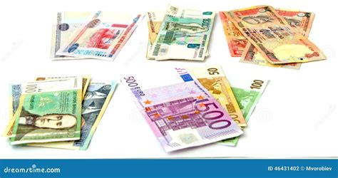 Currency Notes From Various Countries Stock Photo Image Of Note Cash