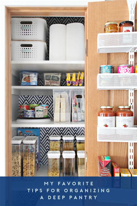 Iheart Organizing My Favorite Tips For Organizing A Deep Pantry