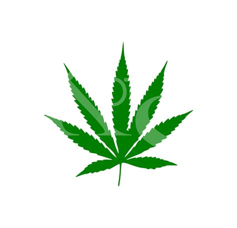 Clip Art And Image Files Papercraft Template Weed 420 Cannabis Pot Leaf