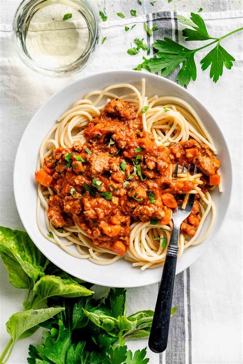 Slow Cooker Turkey Bolognese Healthy Seasonal Recipes Karinokada