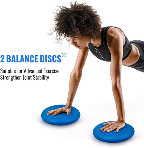 Trideer Core Balance Disc Home Exercise Wobble Cushionfree Guide