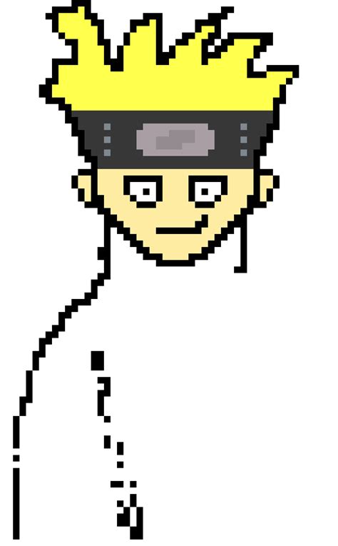 Naruto Uzumaki Pixel Art Naruto Pixel Art Png Transpa Vrogue Co