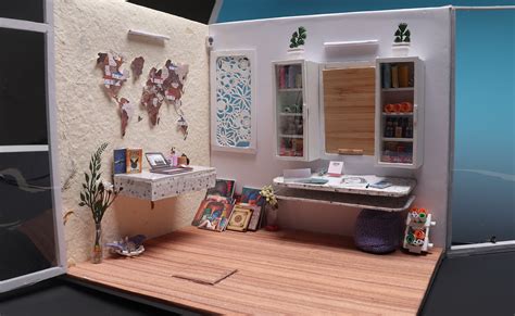 Miniature Art Studio On Behance