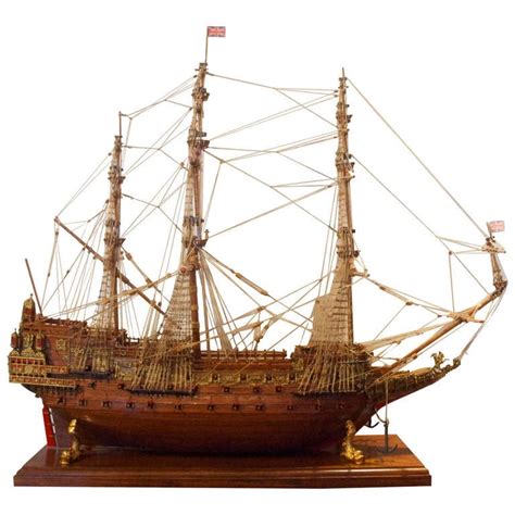 Ship Model Sovereign Of The Seas A 17th Century Warship Of The