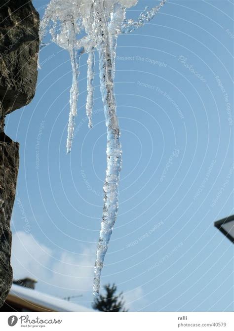 Icicles Winter Ice A Royalty Free Stock Photo From Photocase