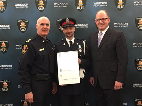 Windsor Police On Twitter Constable Shane Renaud Recognized By Wps