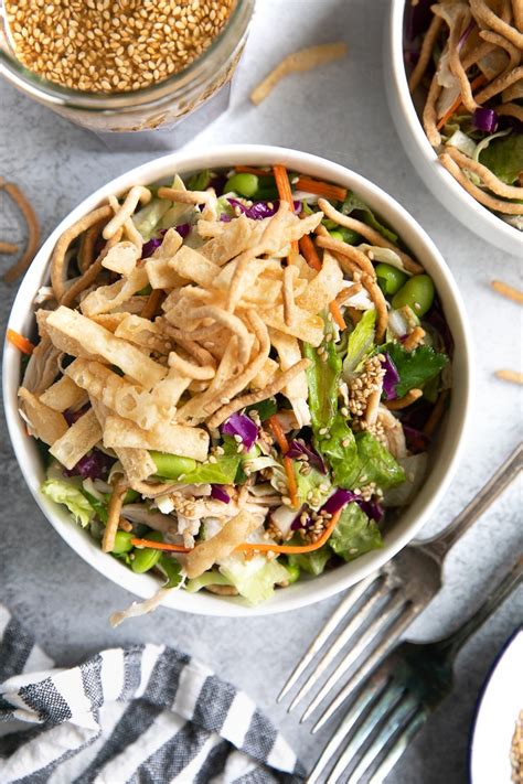 chinese chicken salad recipe the forked spoon