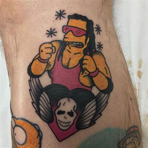 Instagram Post By Tattoosnob Apr 2 2017 At 617pm Utc Simpsons