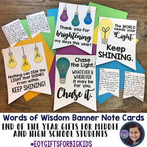 Are you looking for simple end of year gifts for your students? Student Gifts: Free End of Year Printables for Big Kids ...