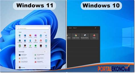 Perbedaan Windows 10 Dan 11