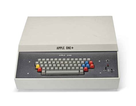 An Apple 1 Personal Computer Palo Alto 1976 Christies