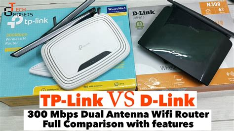 Tp Link Vs D Link Dual Antenna 300mbps Best Budget Wifi Router Full