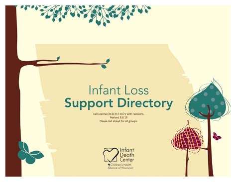 Infant Loss Support Directory Childrens Health Alliance Of Wisconsin