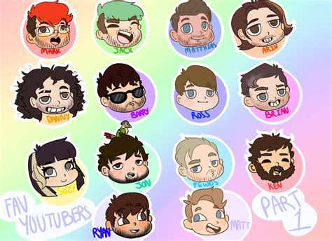 Chibi Favorite Youtubers Part 1 By Raymour On Deviantart