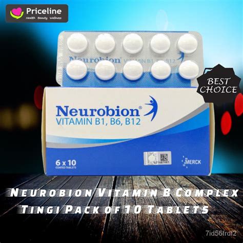 neurobion vitamin b complex tingi pack of 10 tablets shopee philippines