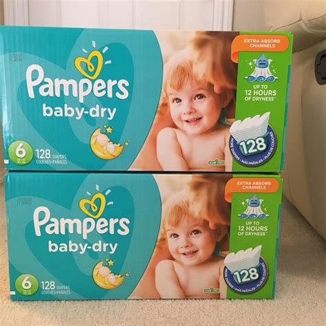 Pampers Baby Dry Diaper Size 6 35 Per Box For Sale In Fort Worth Tx