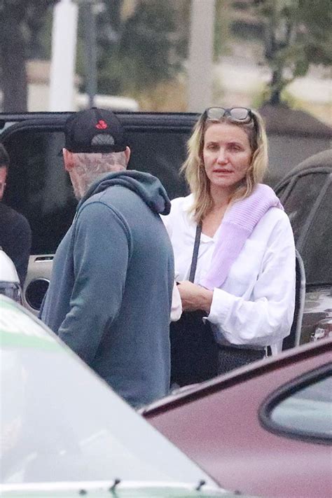 Cameron Diaz Goes Makeup Free On Walk With Husband And Daughter Raddix Hollywood Life