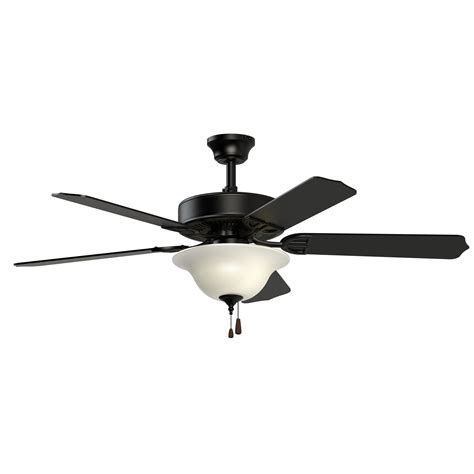 Fanimation Bp220bbl1 Aire Decor 52 Ceiling Fan Black 5 Blade Walmart