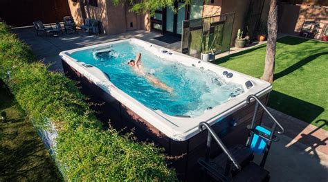 Master Spas H2x Challenger 15d Swim Spa With Hot Tub 45 Jets Ebay