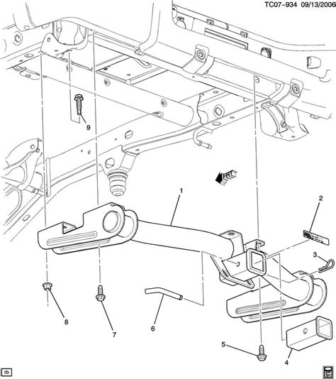 Replace any parts that are worn or damaged before towing. 15923277 - GM Trailer Hitch Adapter | Wholesale GM Parts Online, Louisville KY