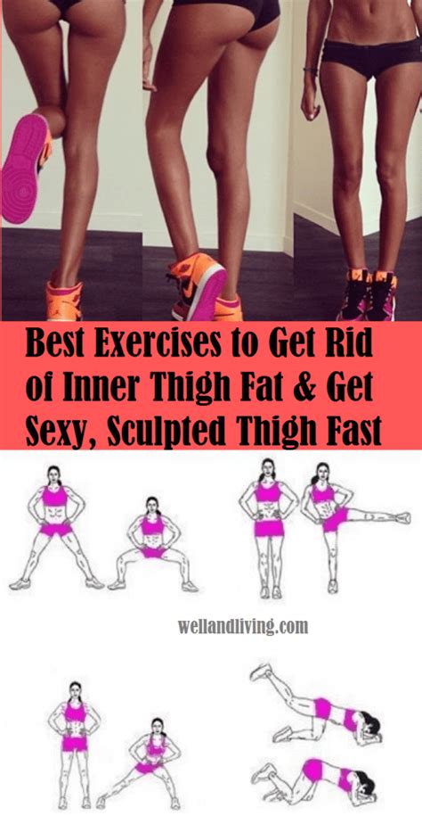 9 Exercises That Will Burn Your Inner Thigh Fat Fast In 2 Weeks Well And Living