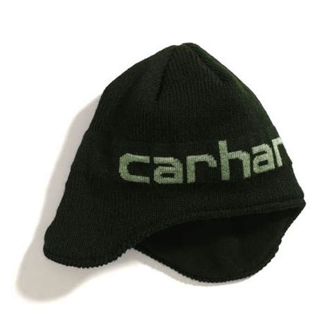 Carhartt Fleece Lined Ear Flap Hat Boys Closeout 1199 Carhartt