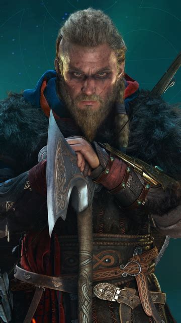 360x640 Ragnar Lothbrok Assassins Creed Valhalla 2020 360x640