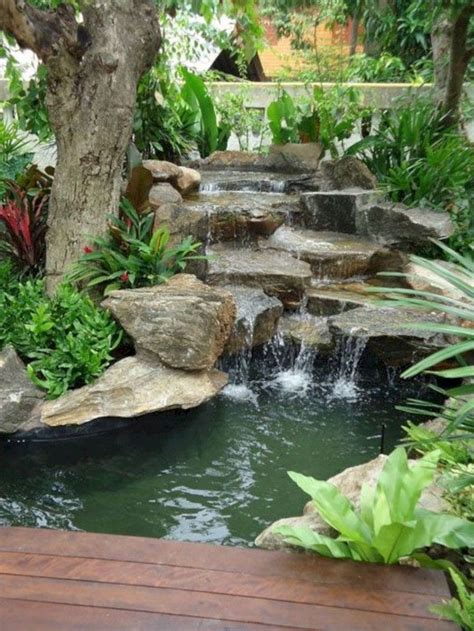 30 Diy Pool Waterfall Ideas