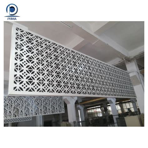 Prima Modern Customized Aluminum Curtain Wall Laser Cutting Facade