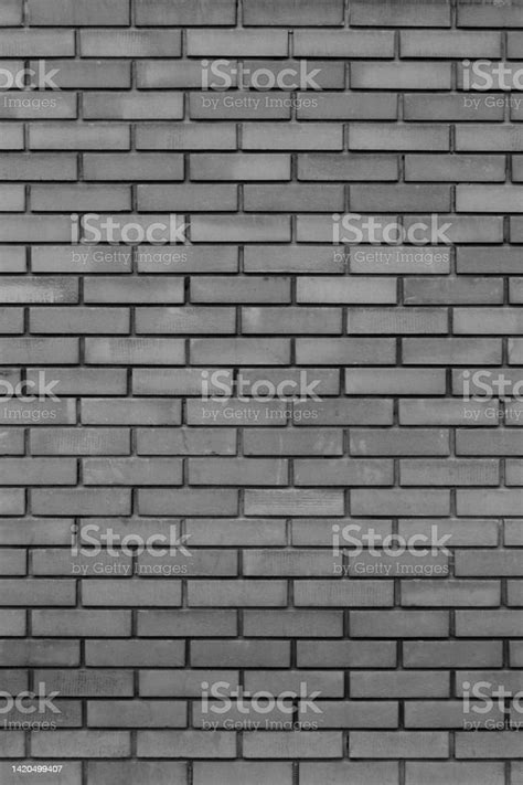 Gray Brick Wall Texture Background Stock Photo Download Image Now