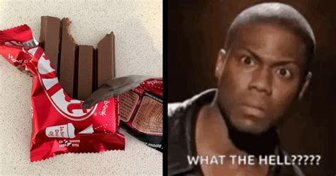 The Correct Way To Eat A Kitkat Is By Biting Straight Into The Middle